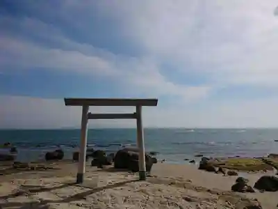 つぶてヶ浦鳥居（伊勢神宮遥拝所）の鳥居