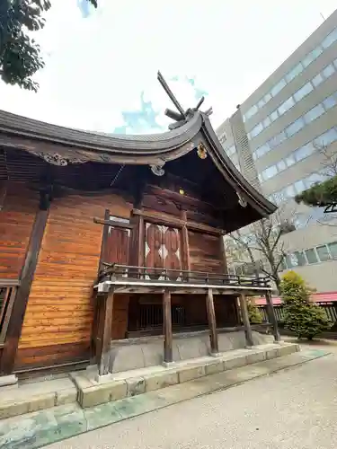 警固神社の本殿