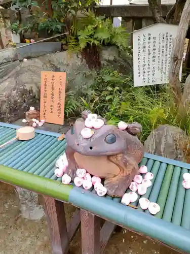 三光稲荷神社の像