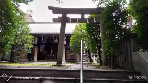 櫻田神社の鳥居