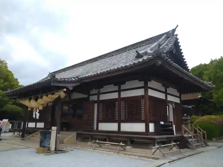 阿智神社の本殿・本堂