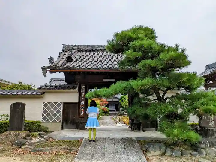 国分寺の山門・神門