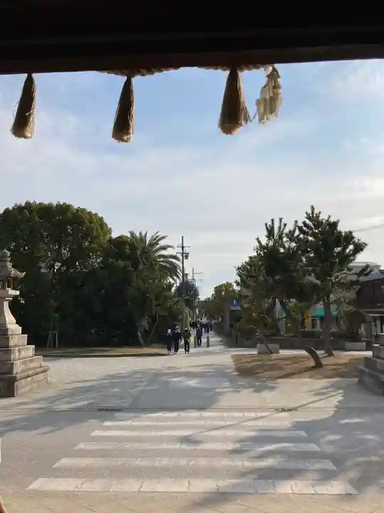 曽根天満宮の山門・神門