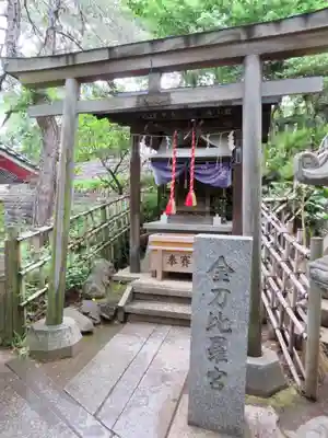 市谷亀岡八幡宮の末社・摂社
