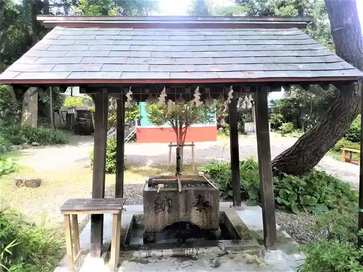 船魂神社の手水舎