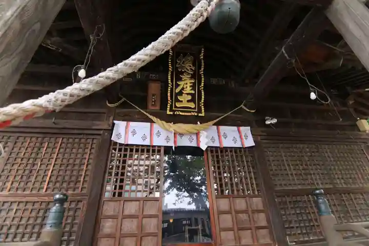 阿邪訶根神社の本殿・本堂
