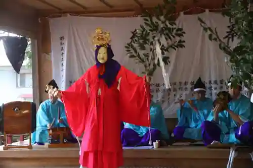 神原田神社の神楽