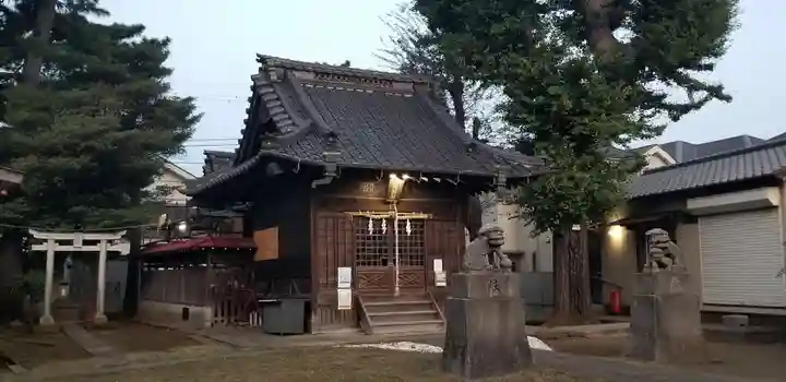 八幡神社の本殿・本堂