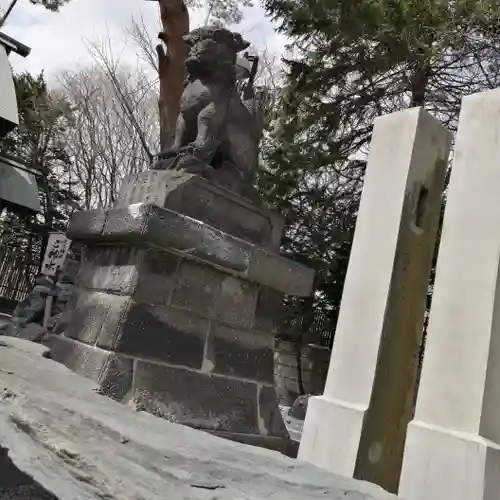 江別神社の狛犬