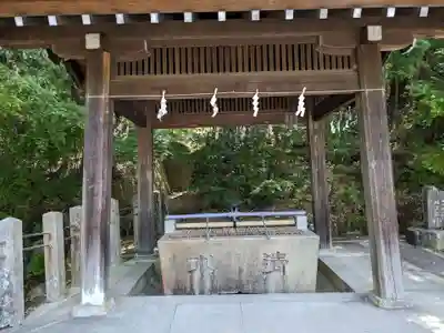 尾張冨士大宮浅間神社の手水舎