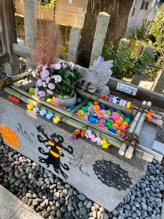 玉田神社の手水舎