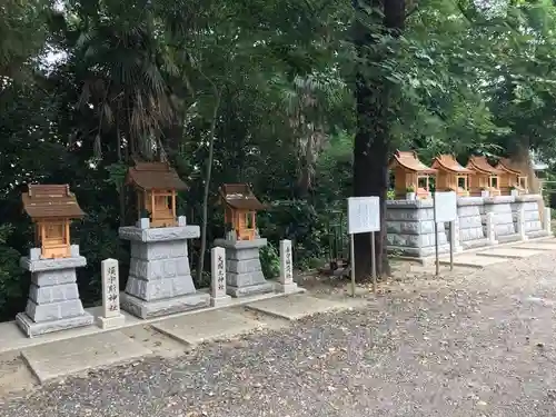 所澤神明社の末社・摂社