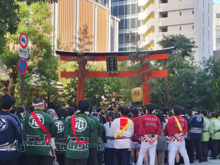 福徳神社(芽吹稲荷)のお祭り