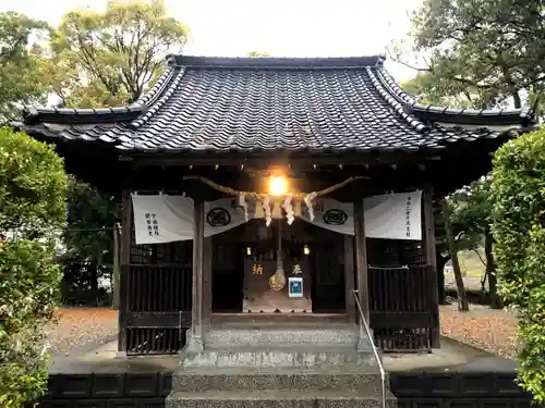 日奈久阿蘇神社の本殿・本堂