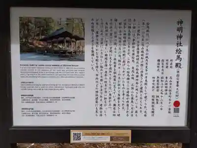 神明神社の歴史