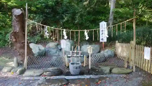 千歳神社の手水