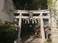 戸越八幡神社の鳥居