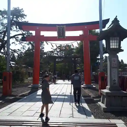 竹駒神社の鳥居