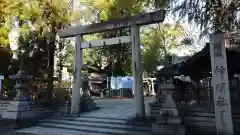 神明社の鳥居