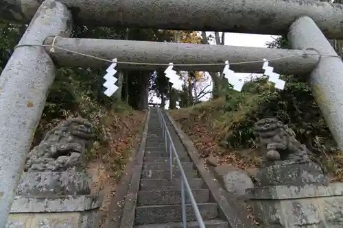 阿久津「田村神社」（郡山市阿久津町）旧社名：伊豆箱根三嶋三社の鳥居