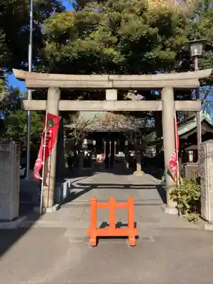 七社神社の鳥居
