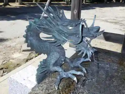 吉倉八幡宮の手水舎