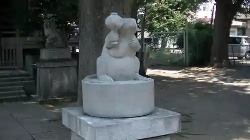 戸部杉山神社の狛犬