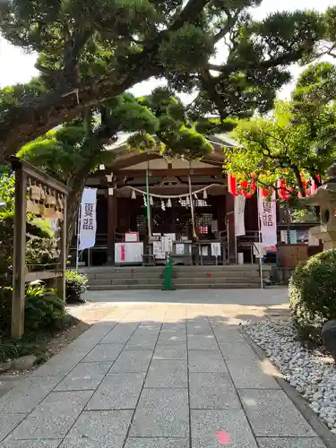 鳩森八幡神社の本殿・本堂