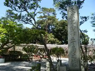 牛島　女體神社の周辺
