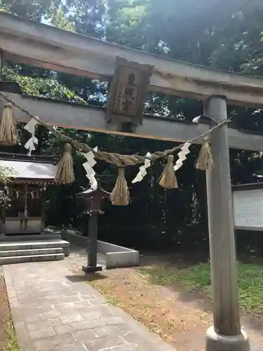 黒石神社の鳥居