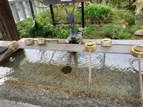 鳥谷崎神社の手水