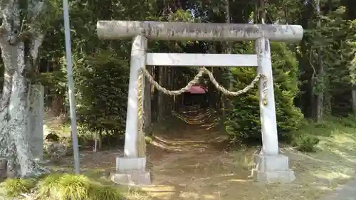 立野神社の鳥居