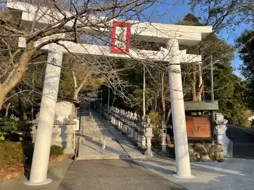 北山鹿島神社の鳥居