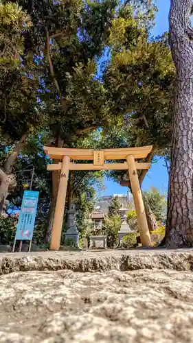 菊田神社の鳥居