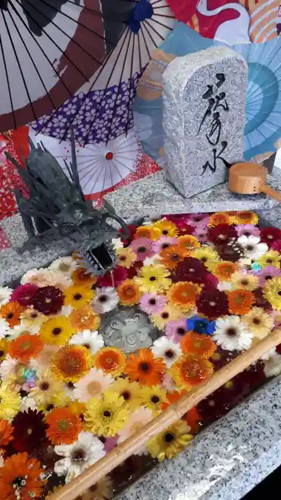 札幌諏訪神社の手水舎