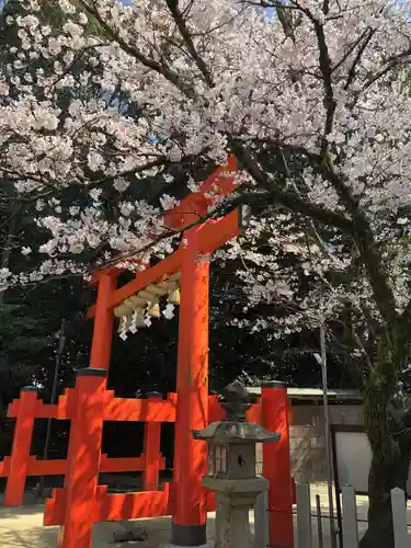 廣瀬大社の鳥居