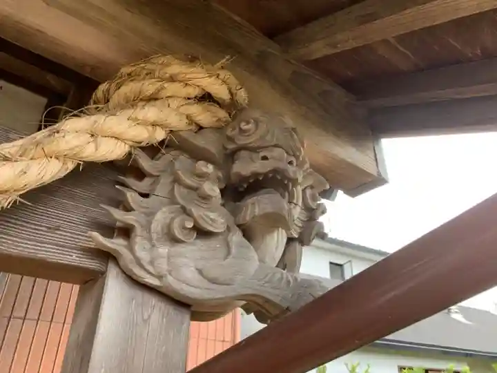 八幡神社の芸術