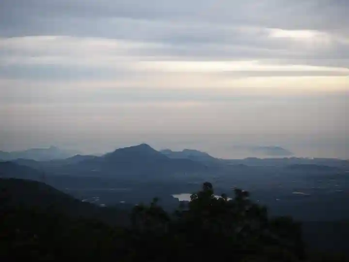 大川神社の景色