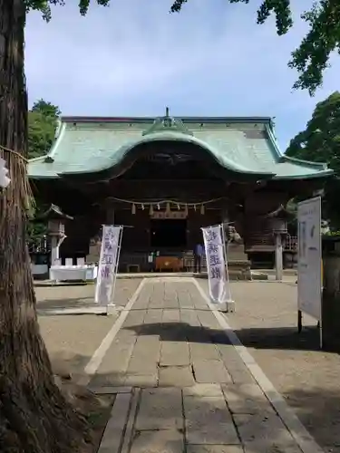 下総国三山　二宮神社の本殿・本堂