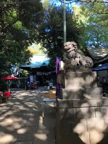 戸越八幡神社の狛犬