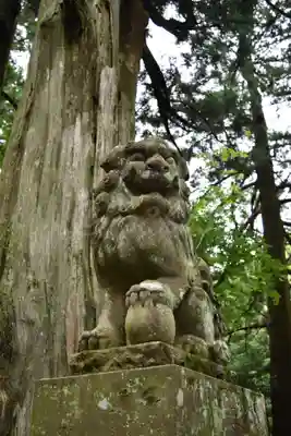 榛名神社の狛犬