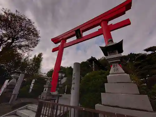 武州柿生琴平神社の鳥居