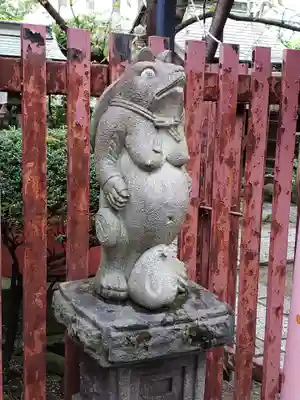 柳森神社の狛犬