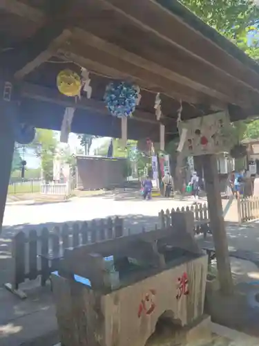 大宮・大原神社の手水舎