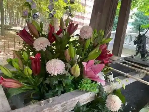 彌彦神社　(伊夜日子神社)の手水舎