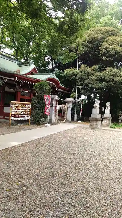 駒繋神社の本殿・本堂