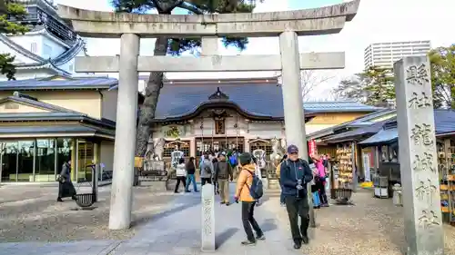 龍城神社の鳥居