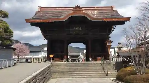 善光寺の山門