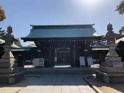 吹揚神社の山門・神門