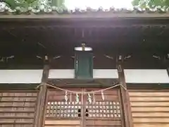 内外神明社の本殿